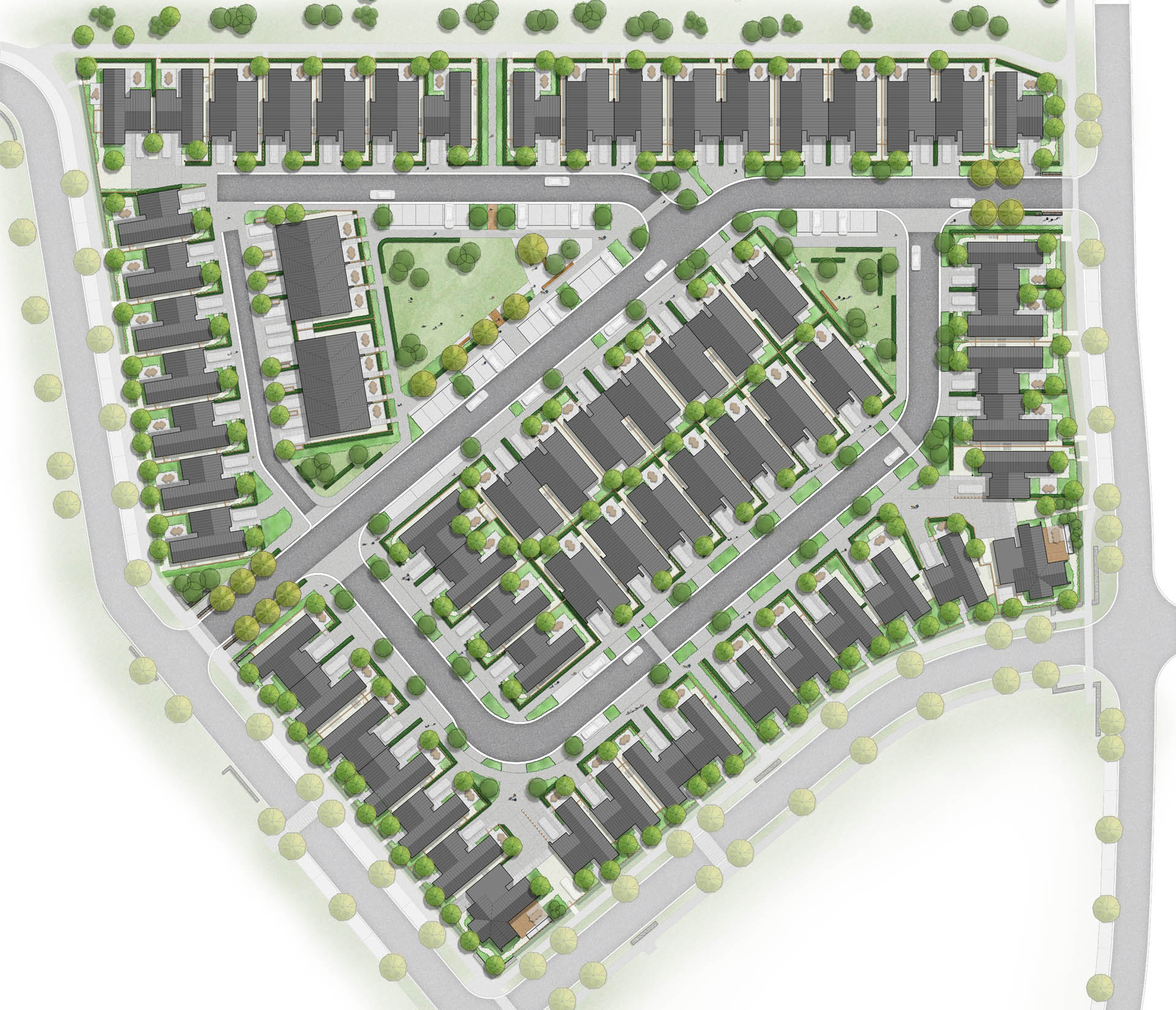 Jacks Point Village Station View masterplan